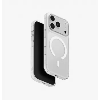 UNIQ Hybrid puzdro pre iPhone 18 Pro / 17 Pro s Magclick Charging Airsuit transparentná