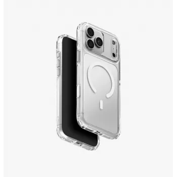 UNIQ LifePro Xtreme Magclick nabíjacie transparentné puzdro pre iPhone 18 Pro Max / 17 Pro Max