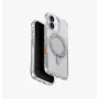 UNIQ Swivix puzdro pre iPhone 17 s 360° otočným stojanom, transparentná