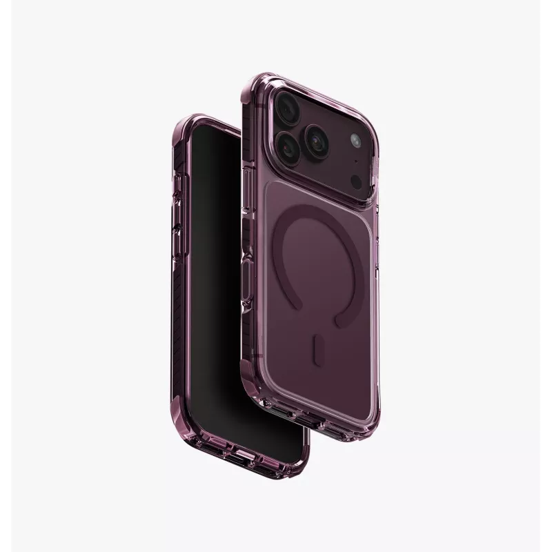 UNIQ Combat Magclick nabíjacie puzdro pre iPhone 18 Pro / 17 Pro – modrá