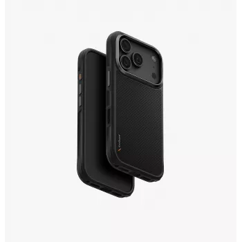 UNIQ Keva MagClick nabíjacie puzdro pre iPhone 18 Pro / 17 Pro, čierna