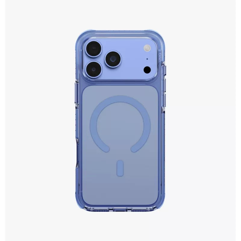 UNIQ Combat MagClick nabíjacie puzdro pre iPhone 18 Pro Max / 17 Pro Max – burgundská červená