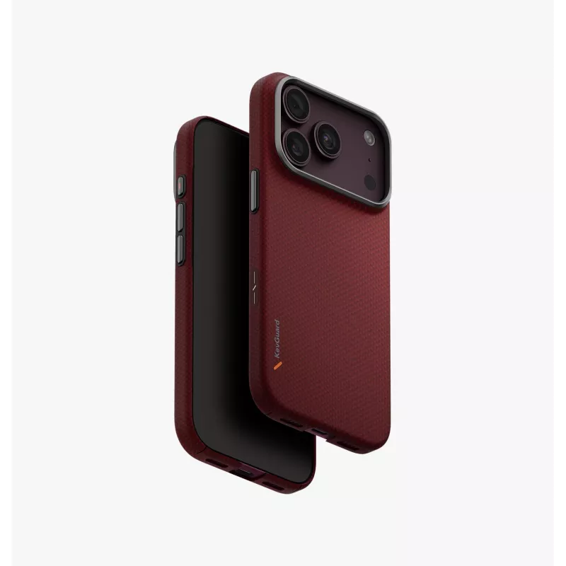 UNIQ Keva EDGE MagClick nabíjacie puzdro pre iPhone 18 Pro / 17 Pro – čierna