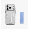 UNIQ Heldro Air MagClick nabíjacie puzdro pre iPhone 18 Pro / 17 Pro – burgundská červená