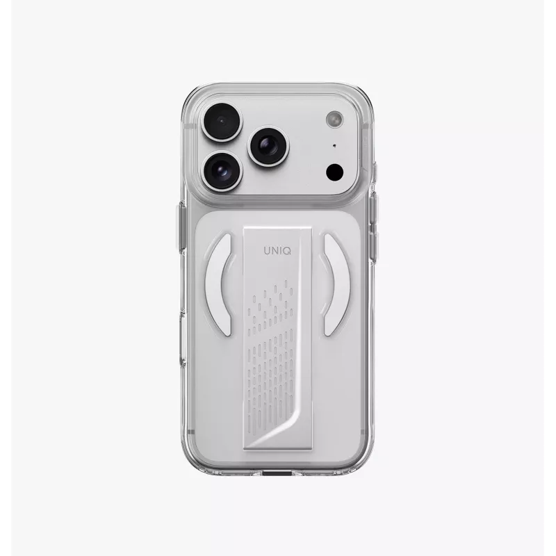 UNIQ Heldro Air MagClick nabíjacie puzdro pre iPhone 18 Pro / 17 Pro – burgundská červená