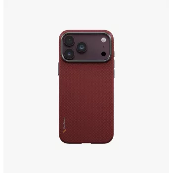 UNIQ Keva Edge MagClick nabíjacie puzdro pre iPhone 18 Pro Max / 17 Pro Max – červená