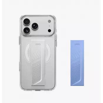 UNIQ Heldro Air MagClick nabíjacie puzdro pre iPhone 18 Pro Max / 17 Pro Max – transparentná
