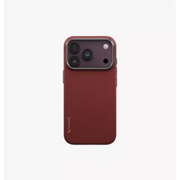 UNIQ Keva Edge MagClick nabíjacie puzdro pre iPhone 18 Pro / 17 Pro - červená