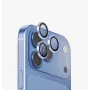 UNIQ Optix Aluguard (DX2) ochrana objektívu fotoaparátu pre iPhone 18 Pro / iPhone 18 Pro Max – modrá s aplikátorom