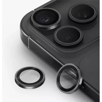 UNIQ Optix Prime ochrana objektívu fotoaparátu pre iPhone 18 Pro / iPhone 18 Pro Max – strieborná s aplikátorom