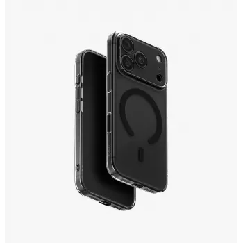 UNIQ Airsuit MagClick nabíjacie puzdro pre iPhone 18 Pro / 17 Pro – čierna