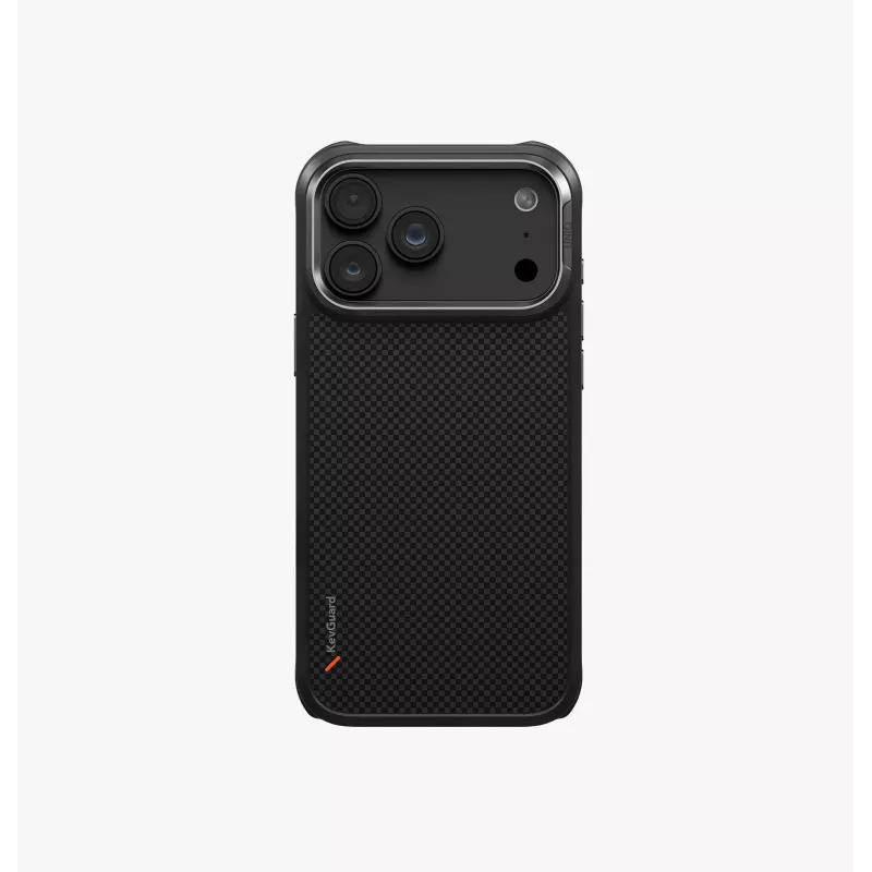 UNIQ Keva Magclick nabíjacie puzdro pre iPhone 18 Pro Max / 17 Pro Max – čierna