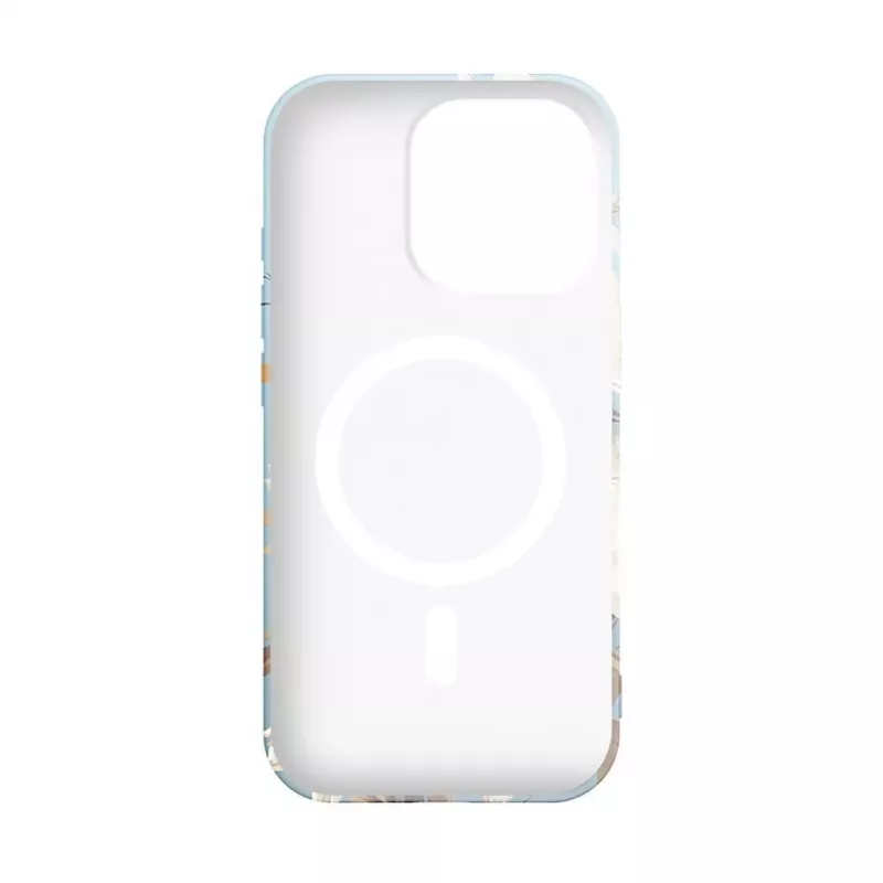 Evelatus iPhone 16 Pro Max Slim Shell puzdro s MagSafe - Flower Blue