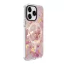Evelatus Apple iPhone 15 Pro PC+TPU puzdro s MagSafe – mramor ružová