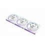 Zalman ZM-DF120R A3 White 120mm Reverse Daisy Chain ARGB ventilátor, balenie 3 ks