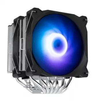 Zalman CNPS12X BP ARGB dvojvežový CPU chladič, 2x120mm PWM ventilátory, čierny