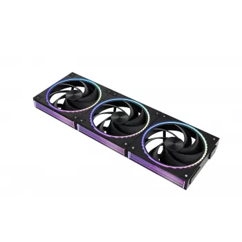 Zalman ZM-DF120R A3 120mm reverzný ventilátor s reťazovým zapojením, balenie 3 ks, čierny