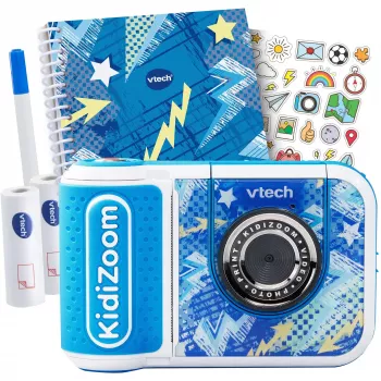 VTech KidiZoom Print Cam sada so scrapbookom azúrovomodrá 80-549134