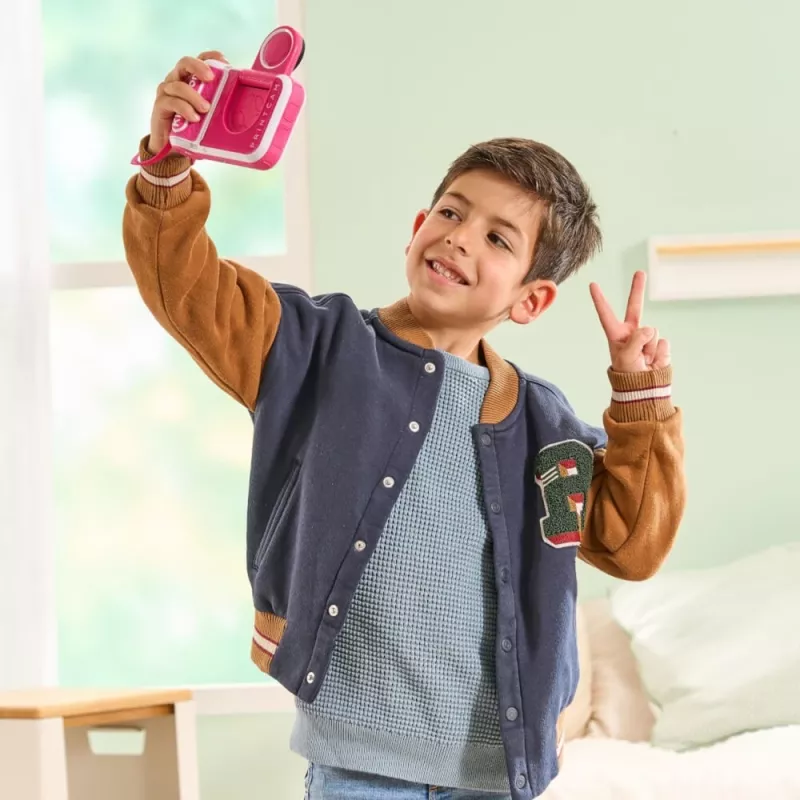 VTech Kidizoom Print Cam ružový – digitálny fotoaparát s termotlačou