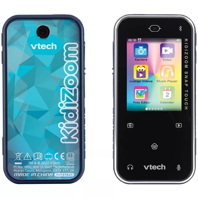 VTech KidiZoom Snap Touch detský smartfón 80-549204 čierny