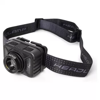 ENTAC EHL-ZH-10W-R zoom čelová lampa s nabíjateľnou batériou 10W pohybový senzor