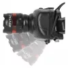 ENTAC EHL-ZOOM-1W-PL Zoom 1W LED čelová lampa, čierna