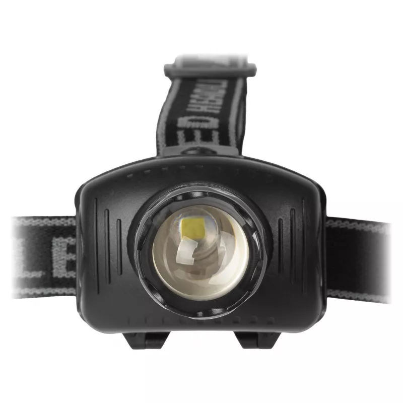 ENTAC EHL-ZOOM-1W-PL Zoom 1W LED čelová lampa, čierna