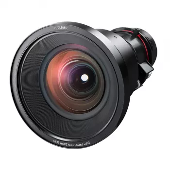 Panasonic ET-DLE085 zoom objektív 11,8-14,6 mm f/1,85-2,2 pre PT-RCQ10, RCQ80, RX110, RZ120, RZ660, RZ690, RZ770