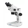 Kern Optics OZL 456 stereo zoom mikroskop binokulár 50x dopadové & prechádzajúce svetlo LED