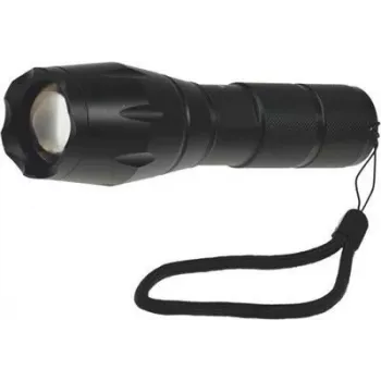 ChiliTec LED baterka Zoom 10W, 3x AAA, čierna 22106