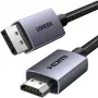 UGREEN HDMI na DisplayPort aktívny konvertorový kábel 4K 30Hz 3m čierny