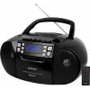 SENCOR SPT 3907B CD BT MP3 USB AUX prenosný CD prehrávač s Bluetooth a FM rádiom, čierny