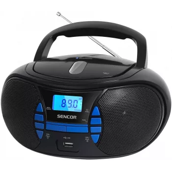 SENCOR SPT 2700BK CD/BT/MP3/USB/FM rádio boombox čierna