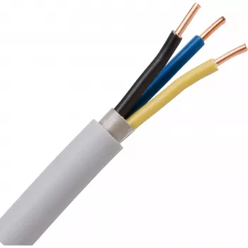 Heinrich Kopp NYM-J 3G2,5 mm² sivý plášťový kábel 25 m 153125003
