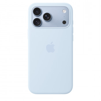 Apple iPhone 18 Pro Max Silicone Case s MagSafe – modrá