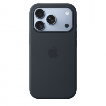 Apple iPhone 18 Pro silikónové puzdro s MagSafe – námornícka modrá