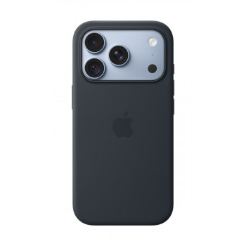 Apple iPhone 18 Pro silikónové puzdro s MagSafe – námornícka modrá