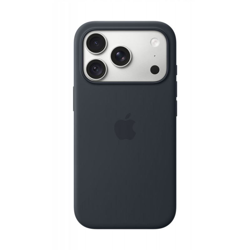 Apple iPhone 18 Pro silikónové puzdro s MagSafe – námornícka modrá