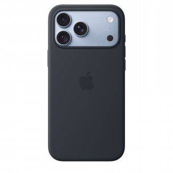 Apple iPhone 18 Pro Max silikónové puzdro s MagSafe – námornícka modrá