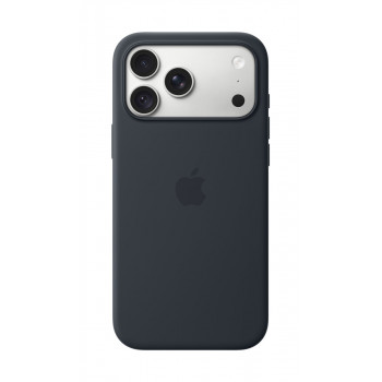 Apple iPhone 18 Pro Max silikónové puzdro s MagSafe – námornícka modrá