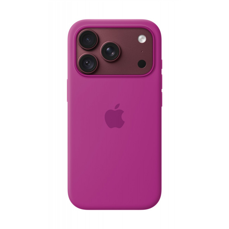 Apple iPhone 18 Pro silikónové puzdro s MagSafe – purpurová