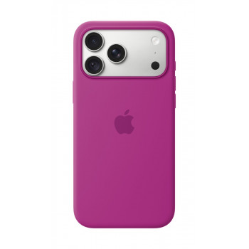 Apple iPhone 18 Pro Max silikónové puzdro s MagSafe – purpurová
