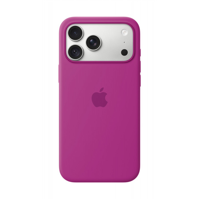 Apple iPhone 18 Pro Max silikónové puzdro s MagSafe – purpurová