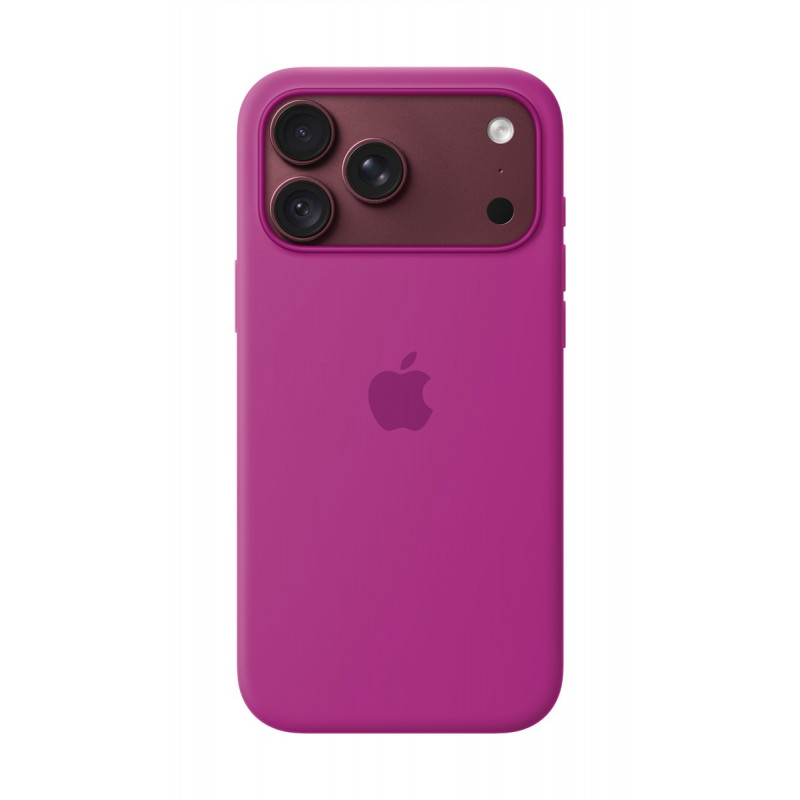 Apple iPhone 18 Pro Max silikónové puzdro s MagSafe – purpurová