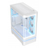 ASUS PRIME AP304 TG ARGB biela ATX Mid-Tower PC skriňa