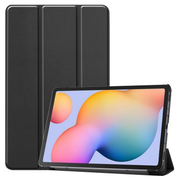 eSTUFF puzdro na tablet pre Samsung Galaxy Tab S8+/S7+/S7 FE, kožená predná časť, tvrdá PC zadná časť