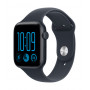 Apple Watch SE 3 GPS + Cellular 44 mm hliníkové puzdro midnight so športovým pásom modrá – M/L