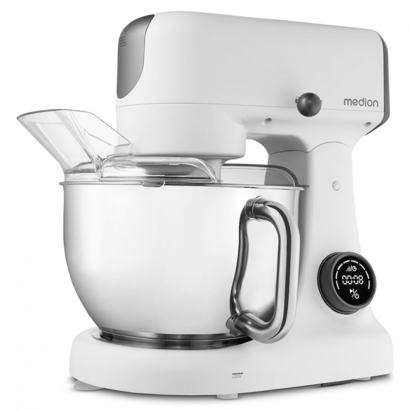 Medion MD12600 digitálny kuchynský robot, 4,6 L, biela