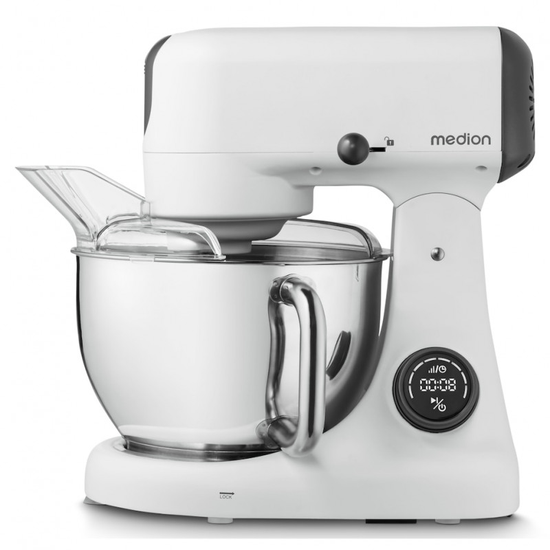 Medion MD12600 digitálny kuchynský robot, 4,6 L, biela