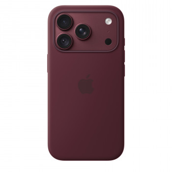 Apple iPhone 18 Pro silikónové puzdro s MagSafe – Burgund